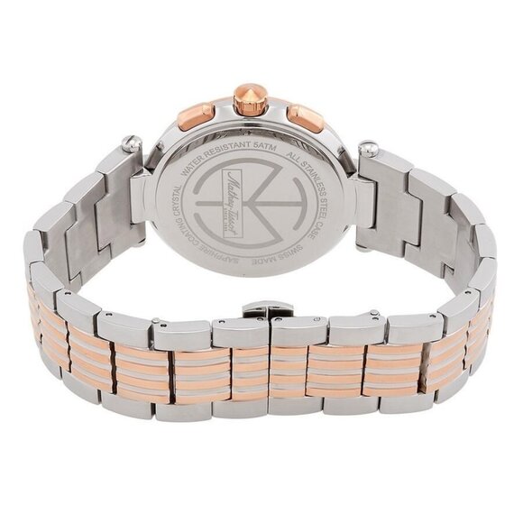 NWT Mathey-Tissot Fashion Men's Quartz Steel Authentic Watch - Picture 3 of 3